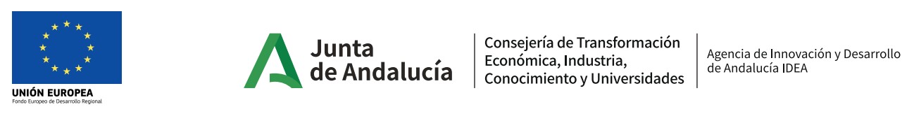 Logos de la Junta de Andalucía y la Unión Europea